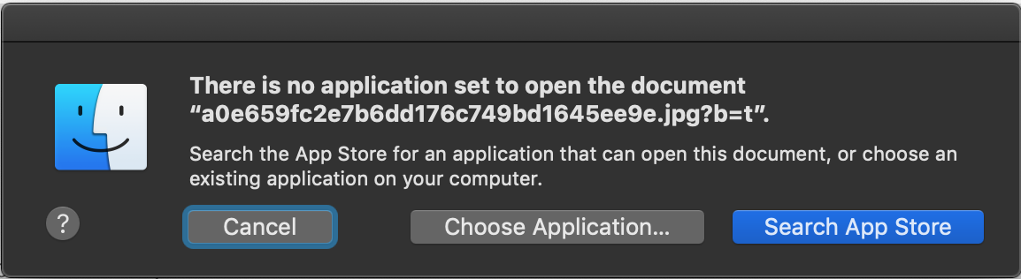 Signs of Ransomware Error Message Mac