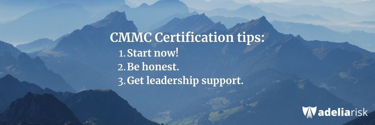 CMMC Certification Tips