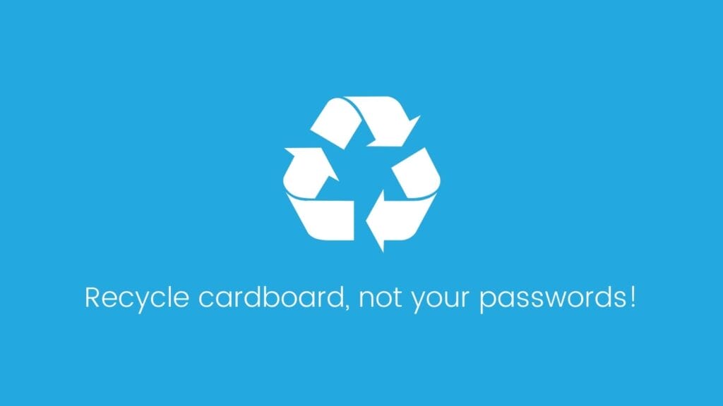 Password security tip: don’t recycle old passwords, create unique ones