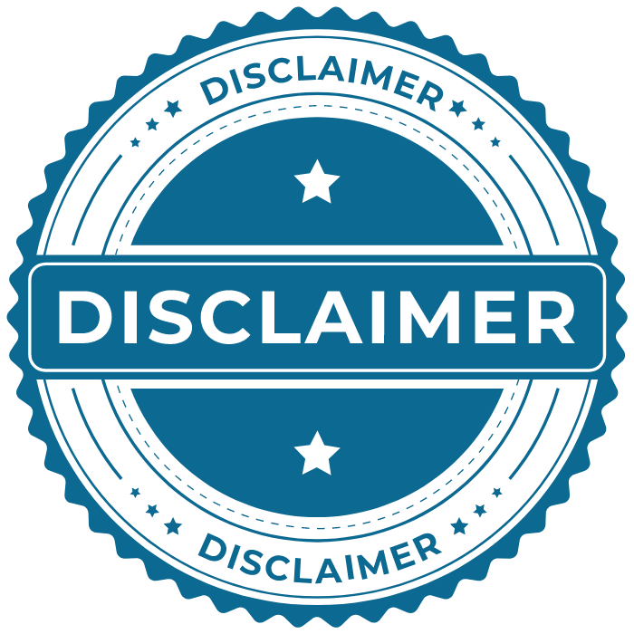 Blue seal graphic with the word “Disclaimer,” visually emphasizing that the CMMC compliance cost breakdown is for informational purposes and estimates may vary.