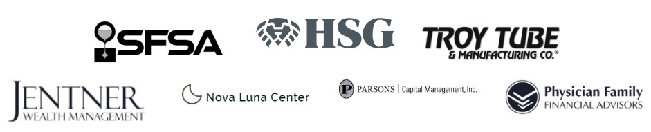 SFSA, HSG, Troy Tube, Jentner, Nova Luna Center, Parsons Capital Management, Physician Family Financial Advisors
