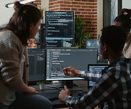 Stock photo showing business or technology theme