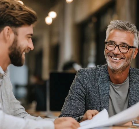 Virtual CISO advisor meeting with a business client